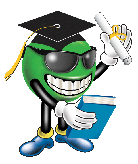 Image of Smiley graduating