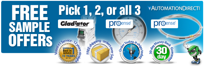 Free Sample Offers - Pick 1, 2 or all 3